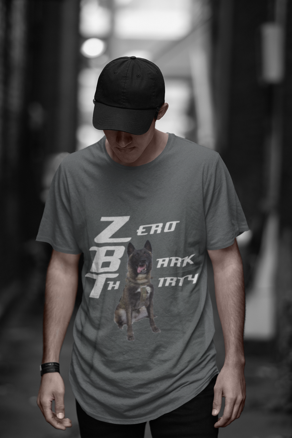 Zero "Bark" Thirty Athletic T-Shirt