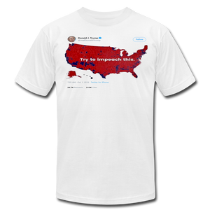 Impeach This Patriotic Shirt - white