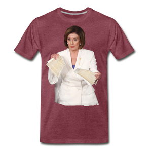 Pelosi - heather burgundy