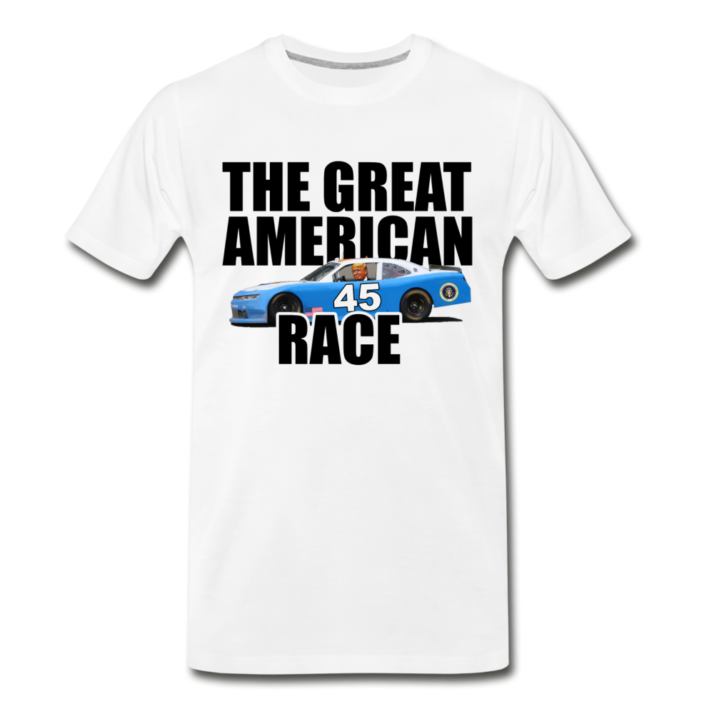 The Great American Race - white
