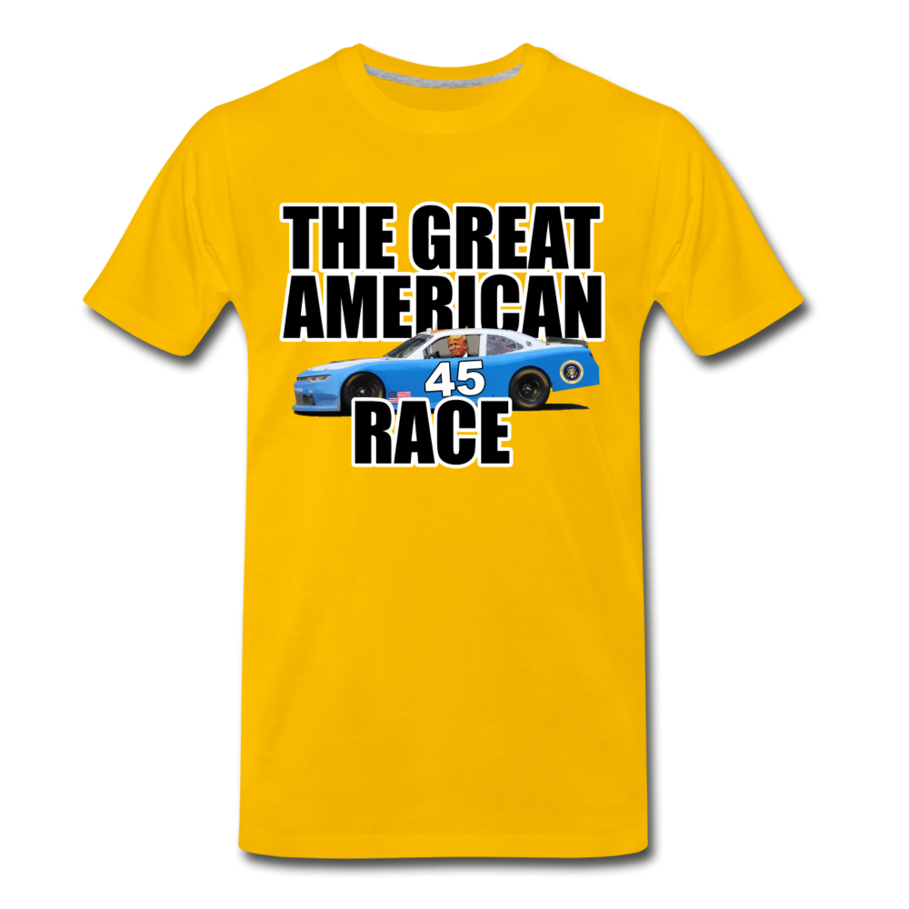 The Great American Race - sun yellow