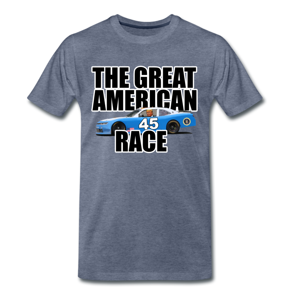 The Great American Race - heather blue
